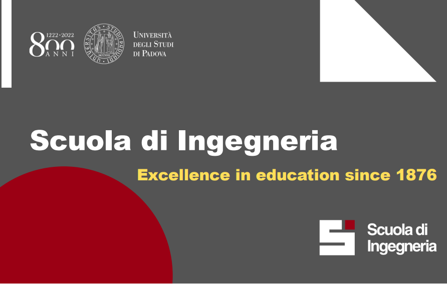 Slides di presentazione della Scuola di Ingegneria